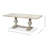 Solid Wood Base Dining Table