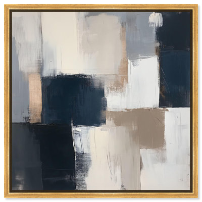 Blue Undertone III Canvas by Art Remedy