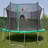 Sportspower TruJump 12' Round Trampoline with Safety Enclosure & with Lifetime Warranty on Jump Mat-87655204