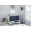 Ensemble de meuble-lavabo simple 47,2 po avec miroir Cesiro-867579165