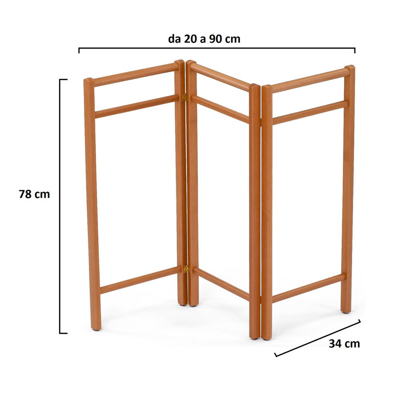 Bowles Wood 1 Towel Stand, Cherry