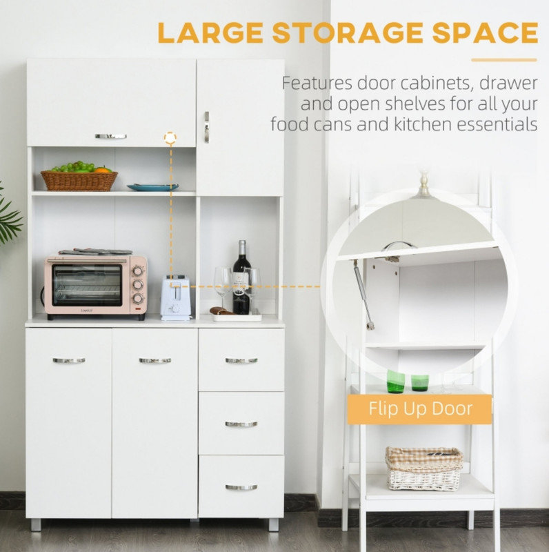 Engineered Wood 3 - Door Rectangle Accent Cabinet