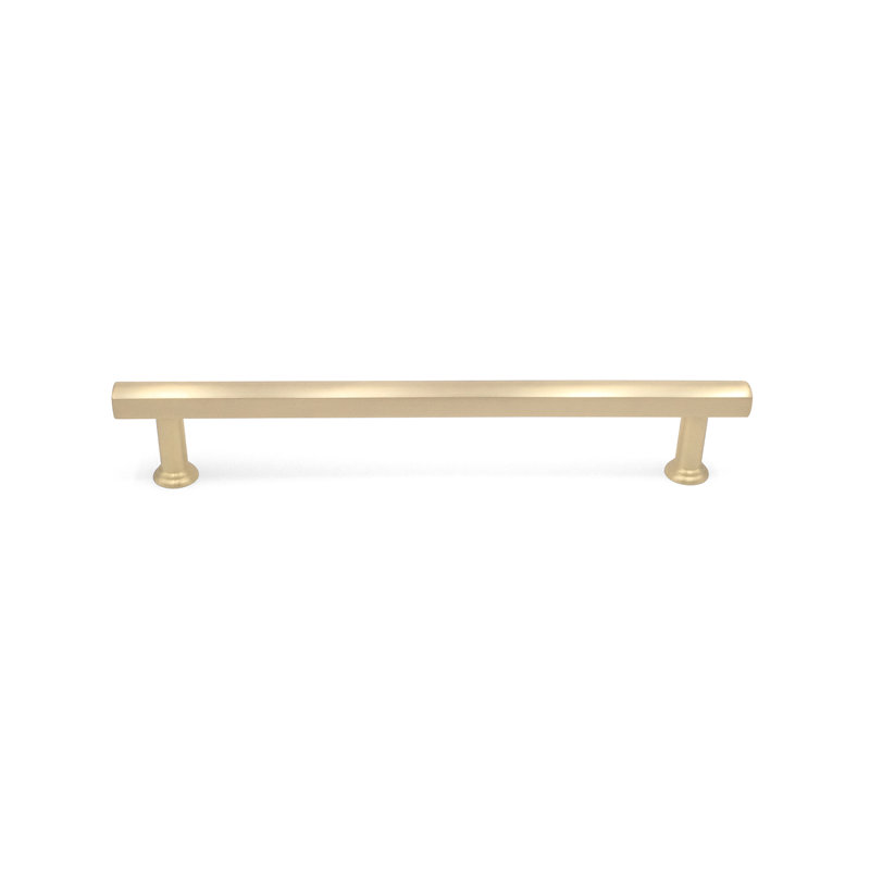 Mod Two Tone Bar / Handle Pull, 12", Matte Black/Weathered Nickel