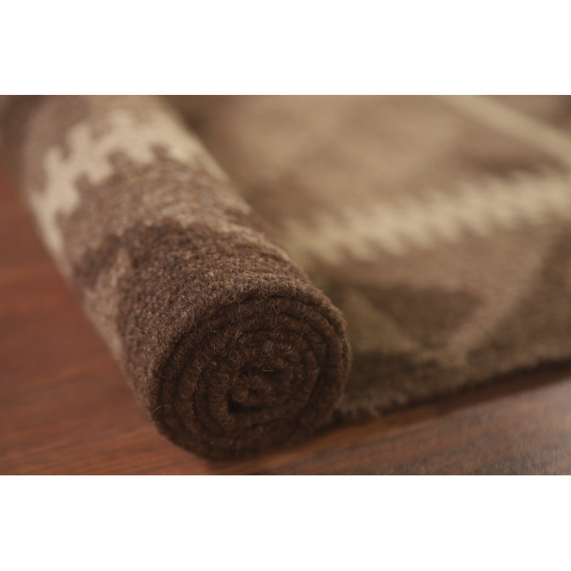 Reversible Wool Kilim Oriental Rug 3x4