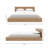 Makoa Low Platform Bed Set-2028118023-2039642110
