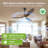 Smart Ceiling Fan With Light And Remote, Remote & App Control, Solid Wood Blades, Reversible Dc Motor-1149306942-1173972635