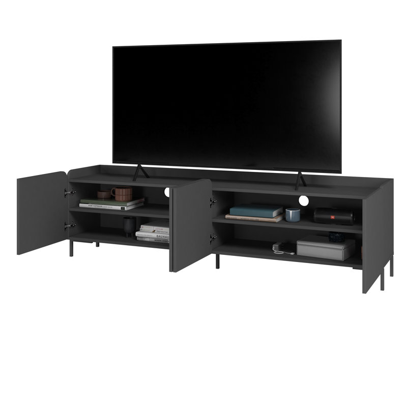 Kellissa 70.86'' W Storage Credenza, Black