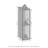 Shavon 2-Tier Multipurpose Clothing & Closet Storage Organizer Shelf, 6-Inch Width-108207264