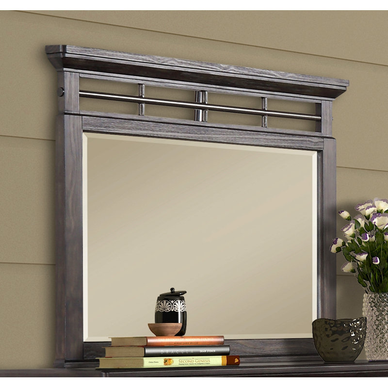 Miroir rectangulaire pour chambre à coucher