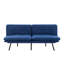 Canapé-lit futon 70,87 "convertible bleu-47046666