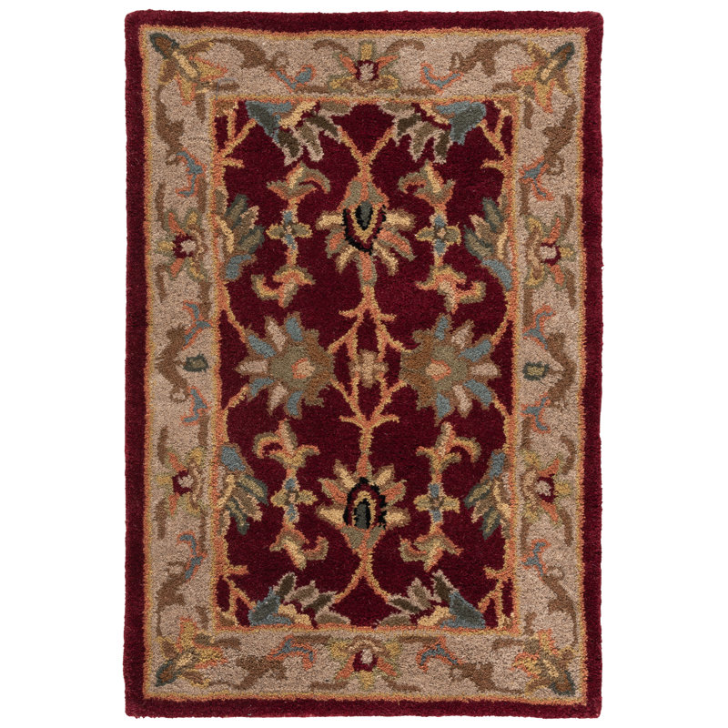 Cranmore Hand Tufted Wool Oriental Rug, Rectangle 2' x 3'