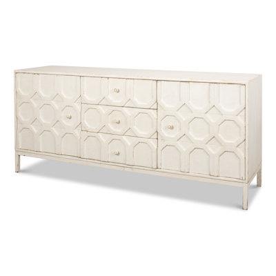 Becket 74'' W Solid Wood Sideboard