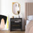 1 - Drawer Solid Wood Nightstand-1640123012