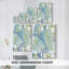 Feuilles aqua tropicales I - galerie Cavas