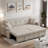 3 In 1 Convertible Sleeper Sofa Bed With Reclining Backrest, Pillows And Side Pockets-1869365435