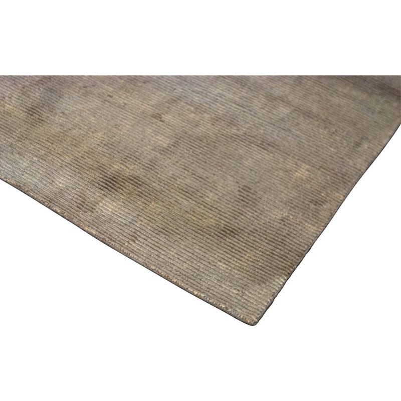 Hand Knotted Wool and Viscose Indoor Rug
