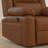 Arland Contemprary Faux Leather Pillow Back Recliner-1803024052