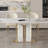 Modern Rectangular Rock Slab Dining Table Sets-110827984