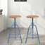 Tabouret pivotant en bois massif Jomarion-1332014964