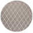 Russo Hand Woven Wool/Viscose Geometric Rug in Gray-872071005