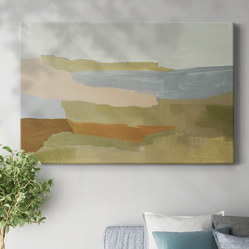 Stacked Landscape IV-Gallery Wrapped Canvas, 8" H x 12" W