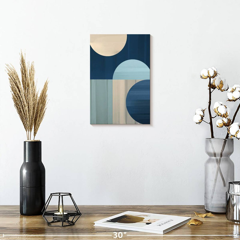 Avery Blue II, 12" H x 8" W