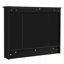 Armoire de salle de bain murale avec tablette réglable et 1 porte à fermeture en douceur-37697755