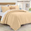 Ensemble de literie à couvre-lit à relief Linen-129507786-129507789