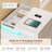 6 Drawers Dresser, Modern Chest Of Drawer With Led Light And Power Outlet, Floating Dresser-901682485