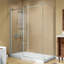 Cabine de douche rectangulaire sans cadre de 60 po x l 36 po x P 72 po avec verre trempé transparent 5/16 po-124009960