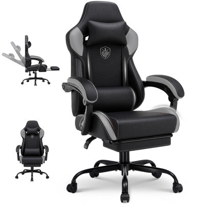 LUCKRACER Swiveling PC & Racing Game Chair