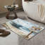 Tapis pour salle de bain Ocean Beach, 20 x 32 po, antidérapant pour salle de bain et entrée