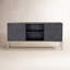 Trey Modular Filing Credenza in Black Wash Poplar-1510481361