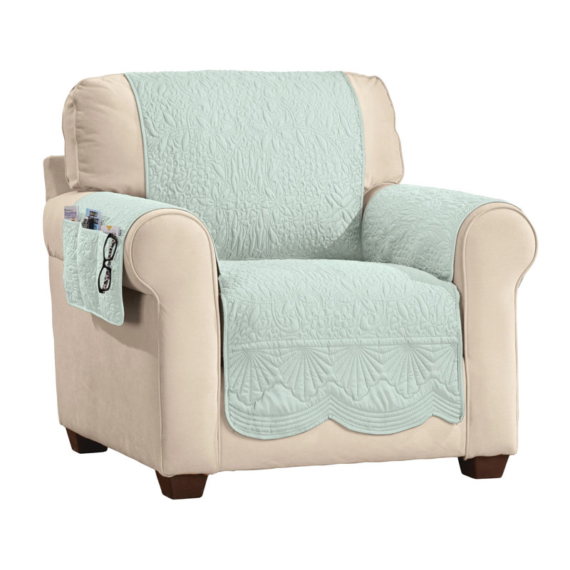 Protecteur de mobilier texturé, Vert écume de mer