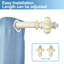 Tringle à rideaux simple ajustable Coldiron-21683758-21683761
