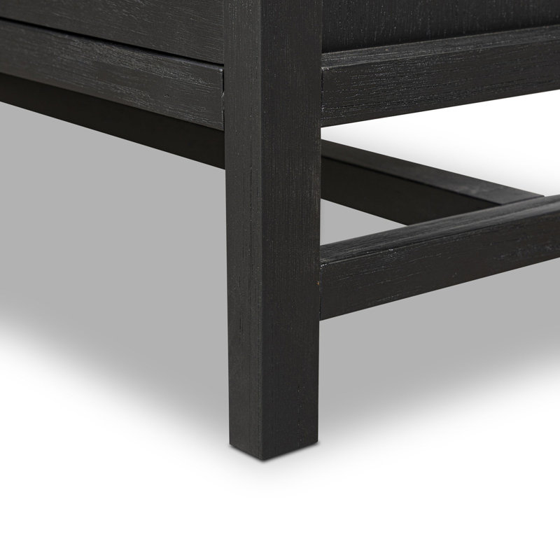 Sullivan 3 - Drawer Nightstand, Black Acacia