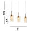 Araceli 3-Light Kitchen Island Chandelier-99059367