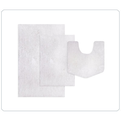 Ensemble de tapis de salle de bain 3 pièces Elegance