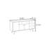 Buffet simple de style nordique moderne-523820607