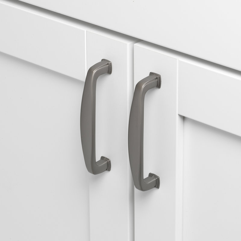 Deco 3 3/4" Center Bar Pull Multipack, Graphite