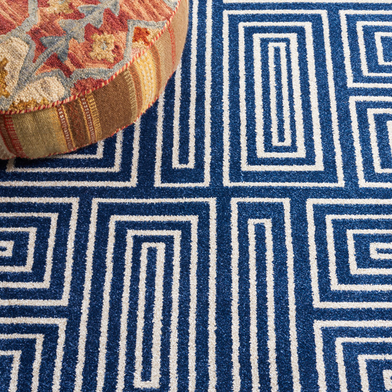 Thornbury Performance Geometric Rug, Square 7'