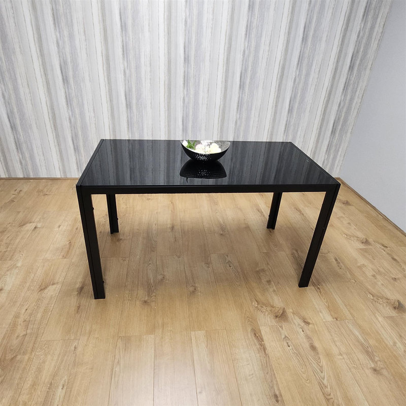 Glass Top Dining Table