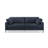 Jeses 84.3" W Square Arms Sofa with Metal Legs and Button Tufting -1615140233