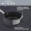 Prestige Scratch Guard 3 Piece Saucepan Set - induction Hob Saucepan Sets Non Stick with Glass Lids 16/18/20cm, Scratch Resistant Cookware