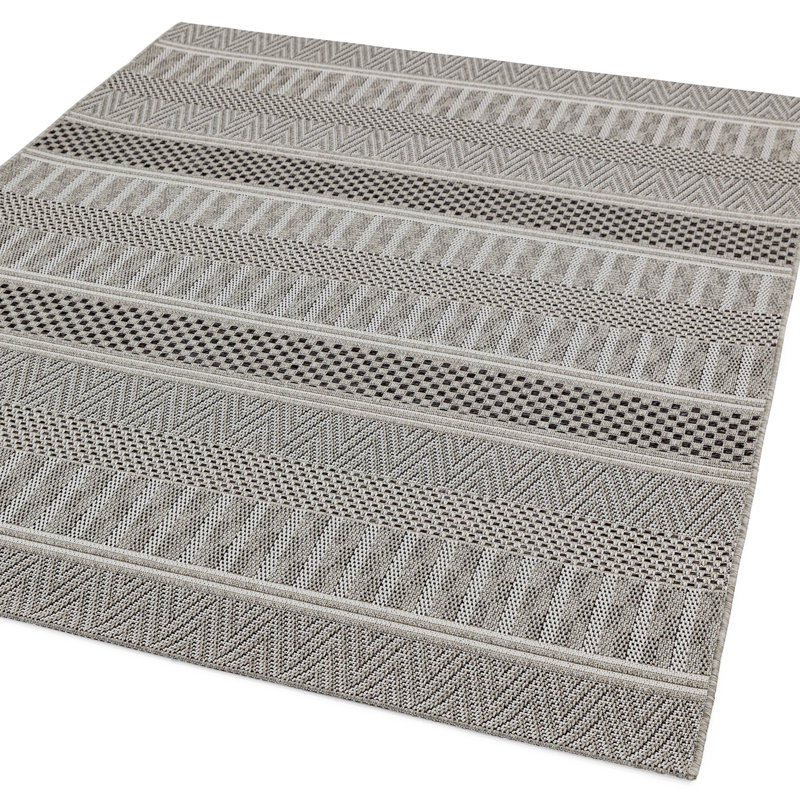 Perrotta Rectangle Striped Kilim Indoor / Outdoor, Rectangle 160 x 230cm