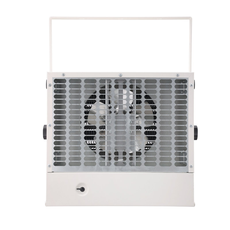 Electric Garage Heater, 7500-Watt Digital Fan-Forced Wall/Ceiling Mount Shop Heater, With Remote Control Overheat Protection, Hardwired Heater With 9-Hour Timer, Ideal For Workshop, ETL Listed