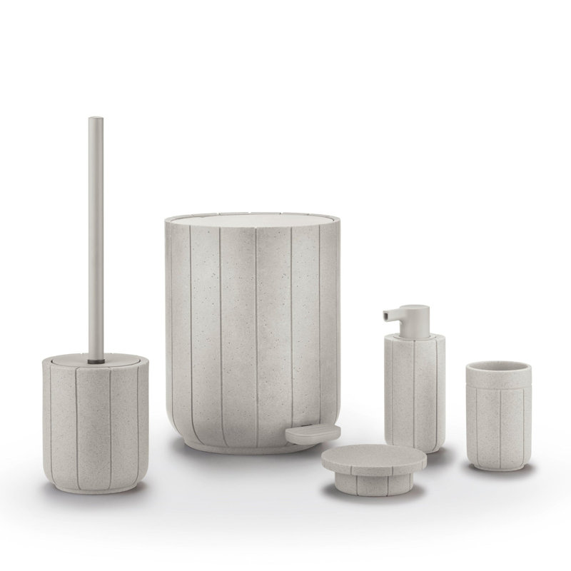 Ensemble d'accessoires de salle de bain KUA - Aimant (gris anthracite), Gris anthracite