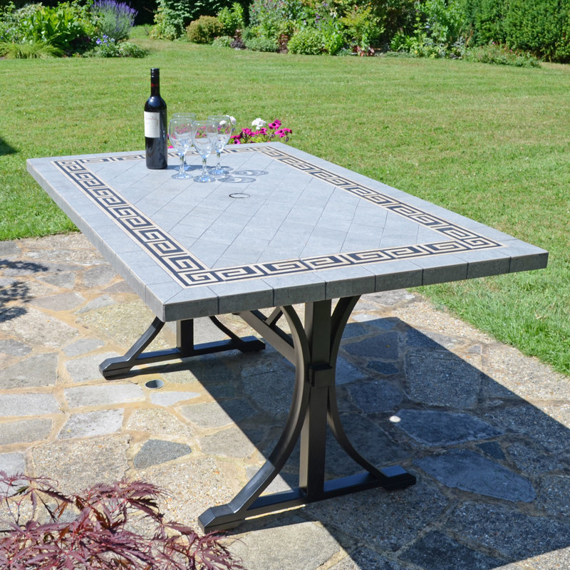Burlington Garden Stone Mosaic Table