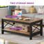 Table basse rectangulaire 39 po avec rangement O'Kean-1541210960