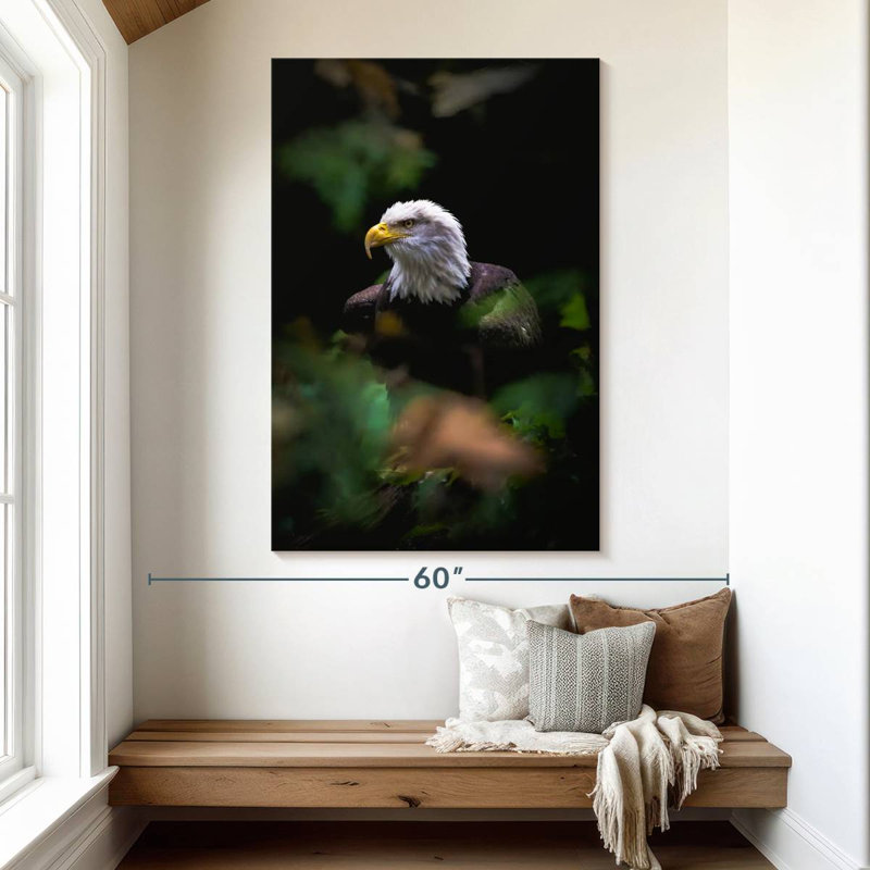 Bald Eagle Forest, 51" H x 34" W